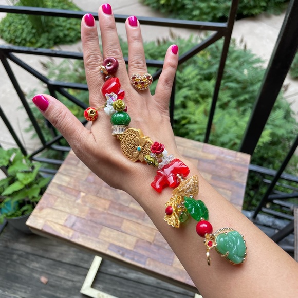 Chinese Lucky Charm Fortune Bracelet - Picture 1 of 5